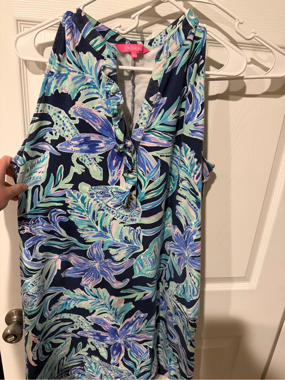 Lilly Pulitzer floral dress